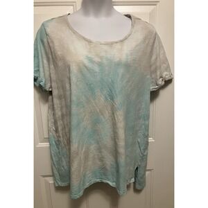 The SWEATSHIRT PROJECT Women's Plus Size 2X PULLOVER  Tie Dye Top‎ Shirt